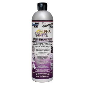 Groomers Edge Alpha White Dog Grooming Shampoo gal