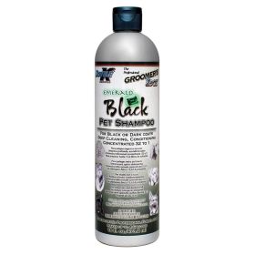 Groomers Edge Emerald Black Dog Grooming Shampoo gal