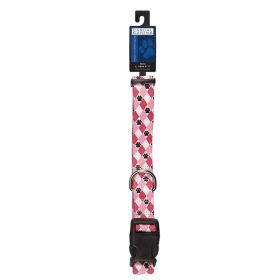 Casual Canine Pooch Patterns Dog Collars 18-26 in Blue Argyle