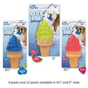 Cool Pup Ice Cream Cone Toy Packs Green 1pk Lg Ice Cream Cone