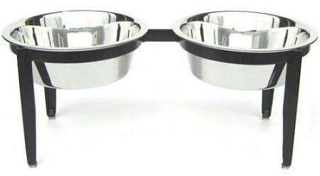 Visions Double Elevated Dog Bowl Medium
