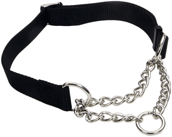 COASTAL Adjustable Check Choke Training Collar 1x17 24 Black