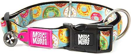 MAX and MOLLY Dog Collar Donut S 11 17