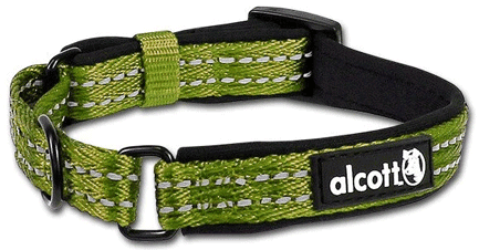P.A.W. Martingale Collar L Green