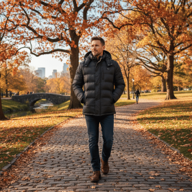 Helios The Heated Coat (Color: Tan- 3XL, size: Extra Extra Extra Large)